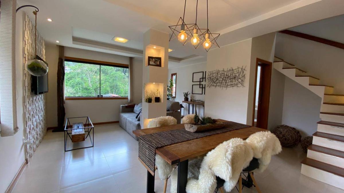 Casa em condomínio fechado, 3 Quartos, 110m², por R$ 1.050,000,00 - Cônego - Nova Friburgo-RJ - PS Consultoria Imobiliária